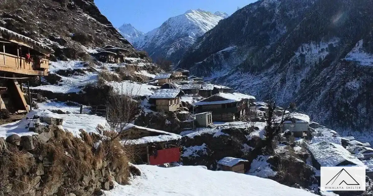 Osla Village In Winter