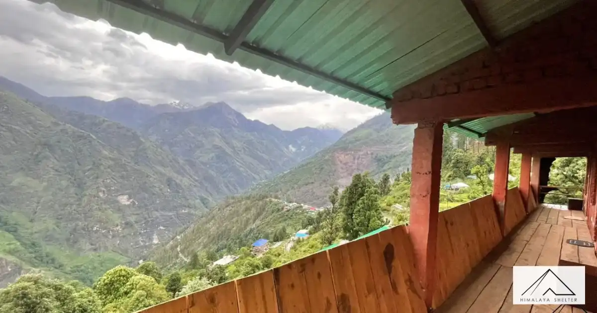 View From Himalaya Shelter Guest House