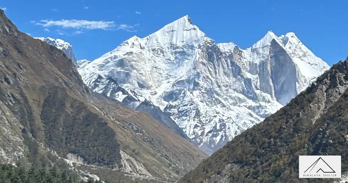 View From Gaumukh Tapovan Trek