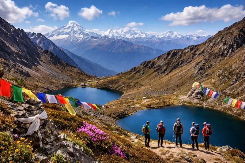 Druk Path Trek trek in the Himalayas by Himalaya Shelter