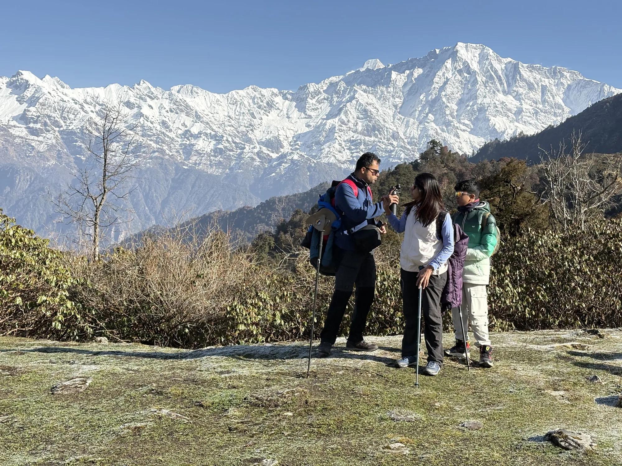 ranthan kharak trek in summer