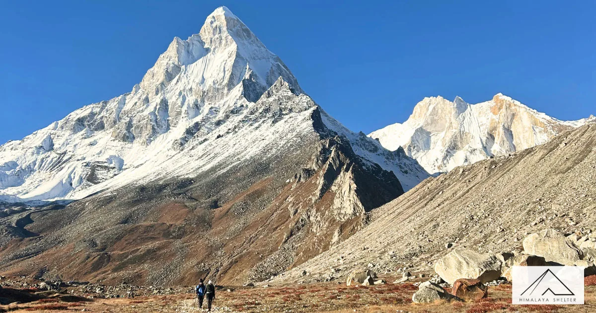 Gaumukh Tapovan Trek trek in the Himalayas by Himalaya Shelter